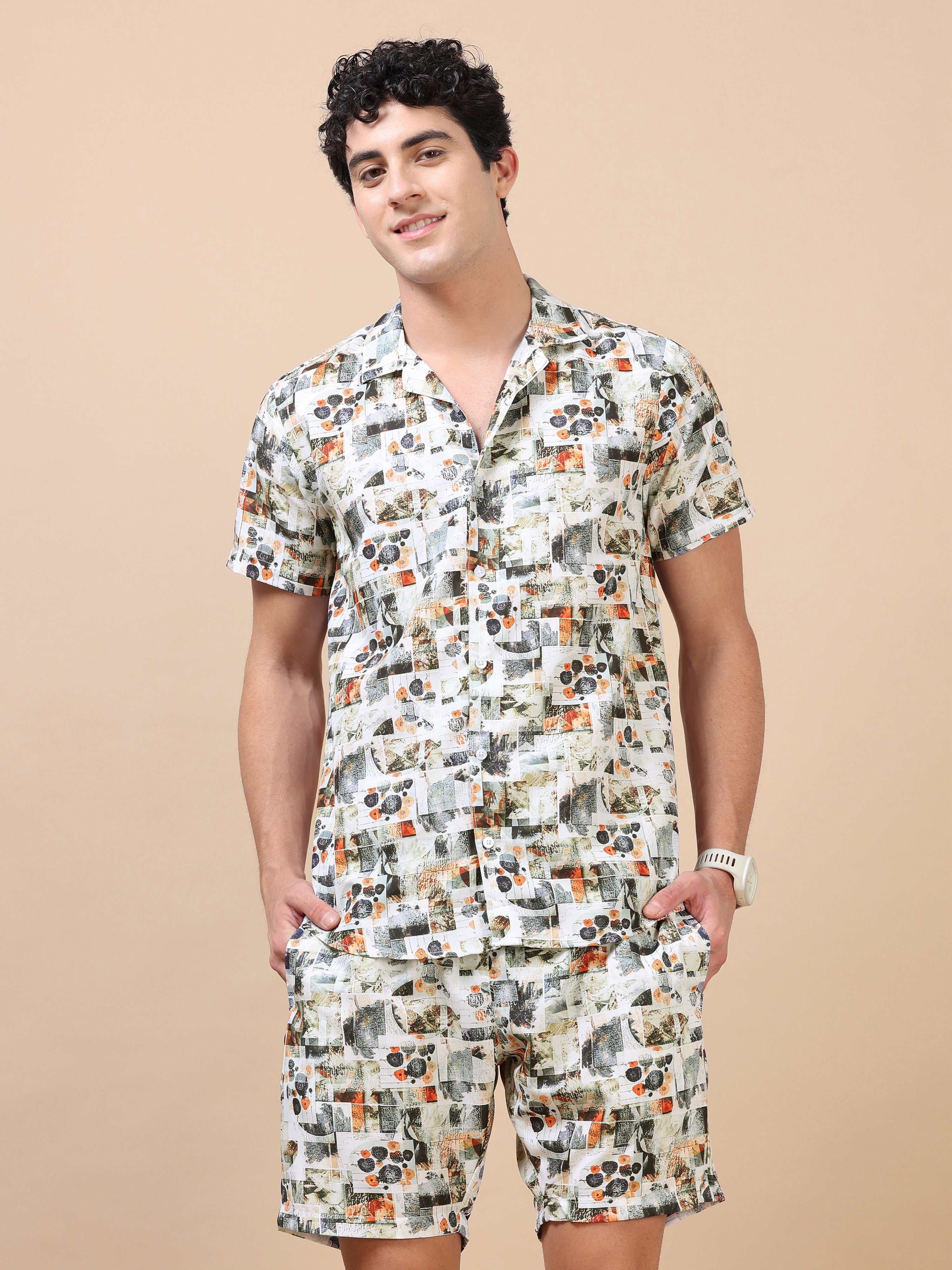 Abstracted Grey Co-Ords