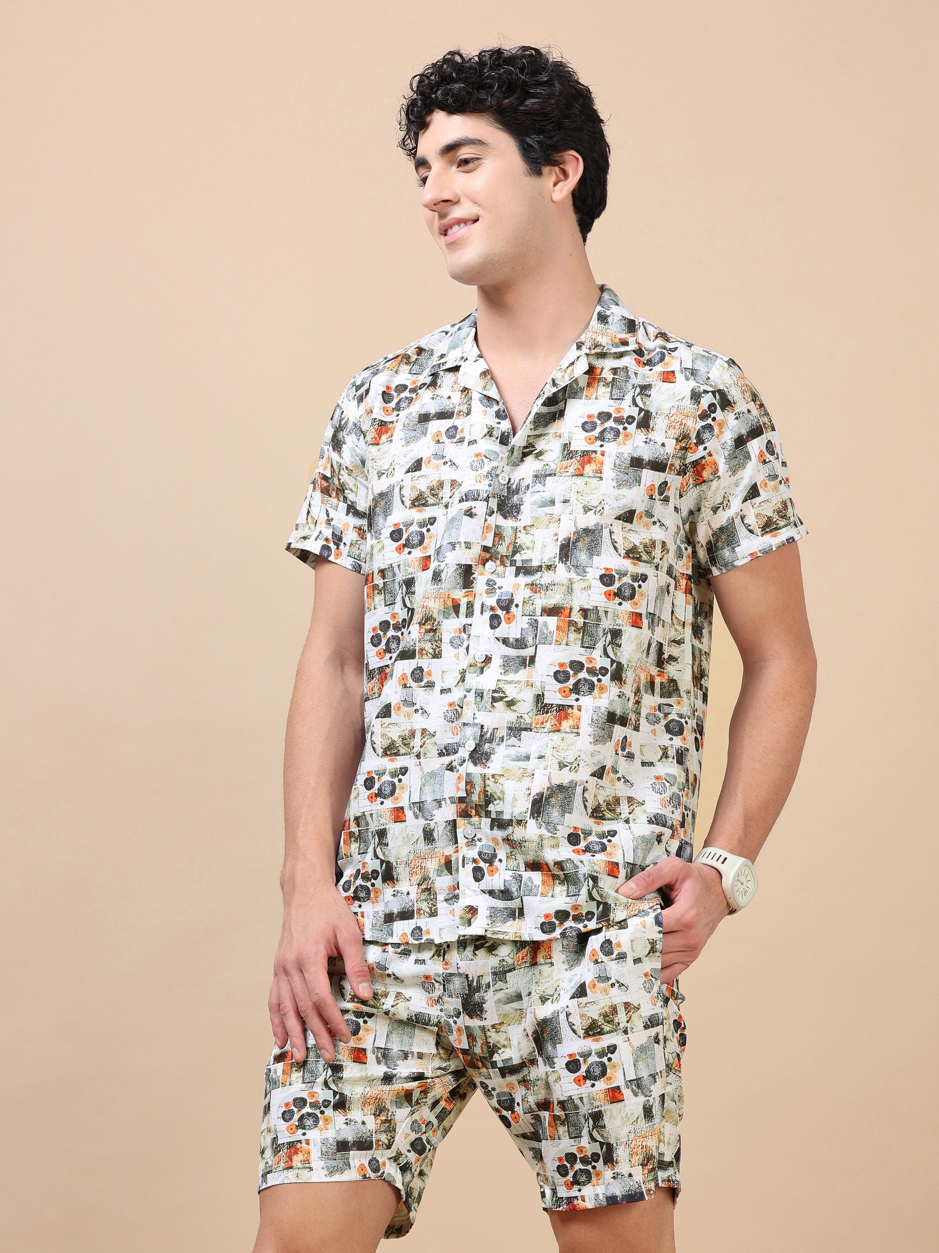 Abstracted Grey Co-Ords