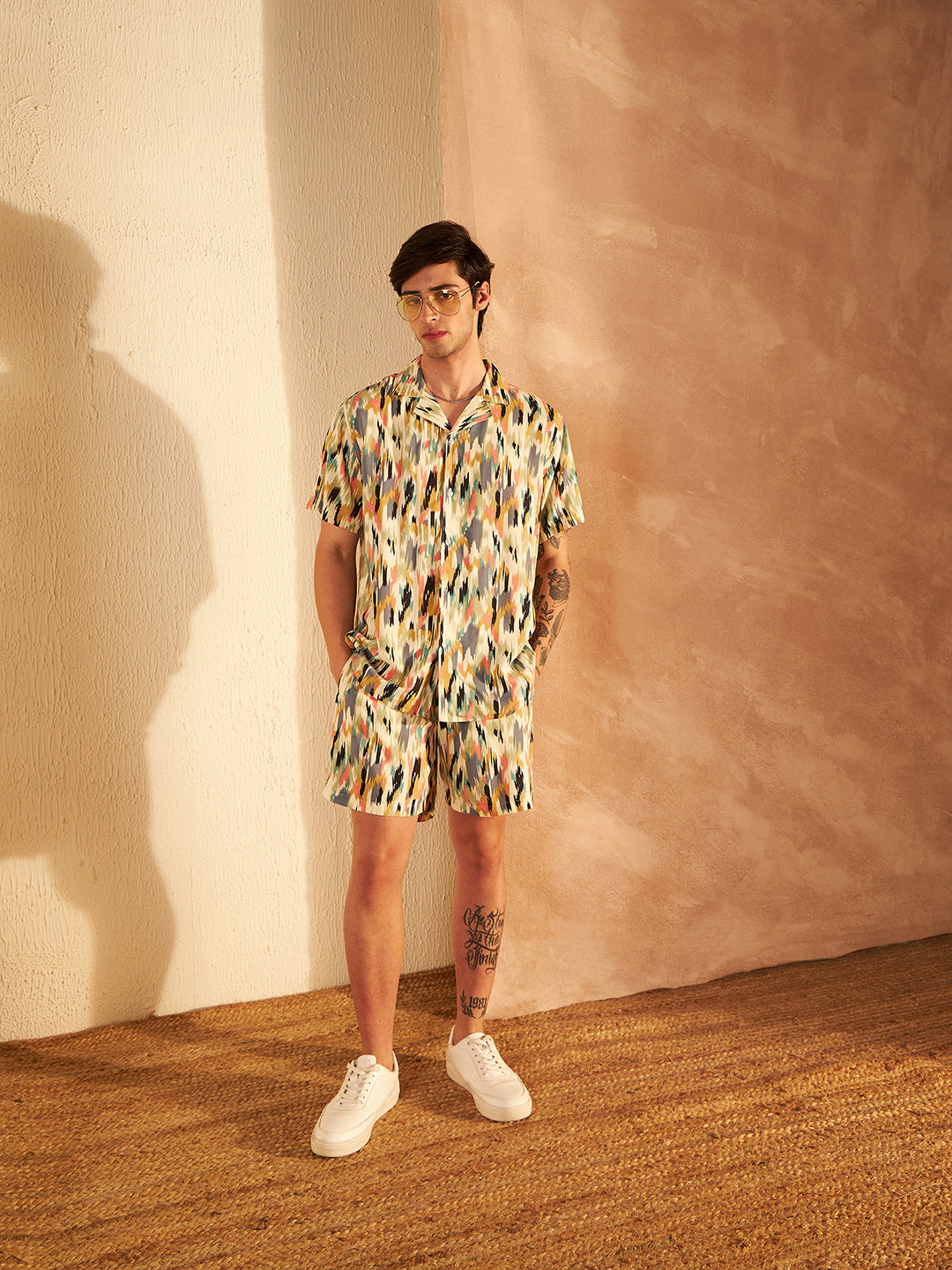 Abstract Printed Co-ord Set