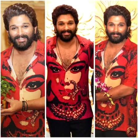 Allu Arjun - Spotted Fav Shirt