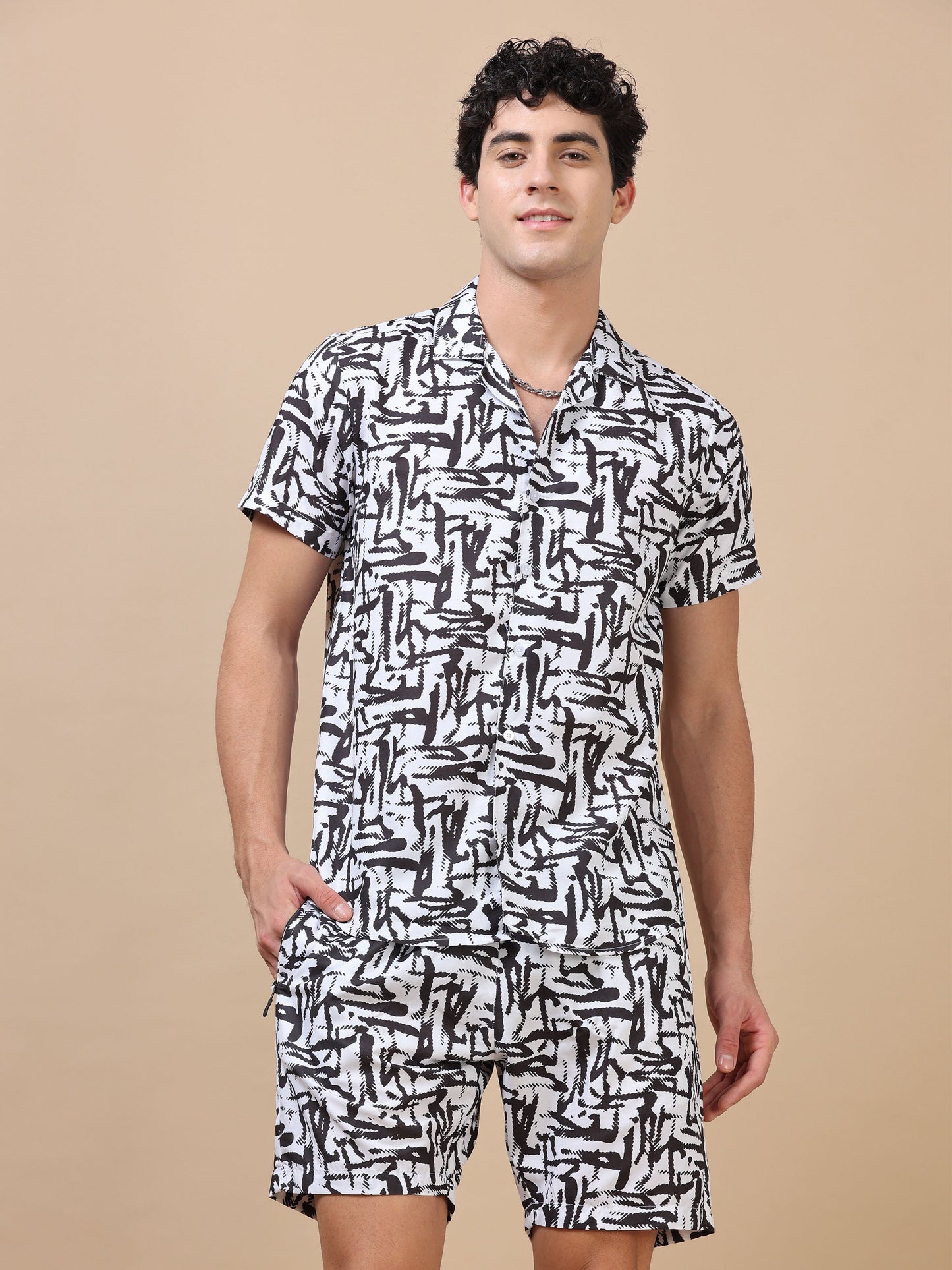 Classic Abstract Black Co-Ords