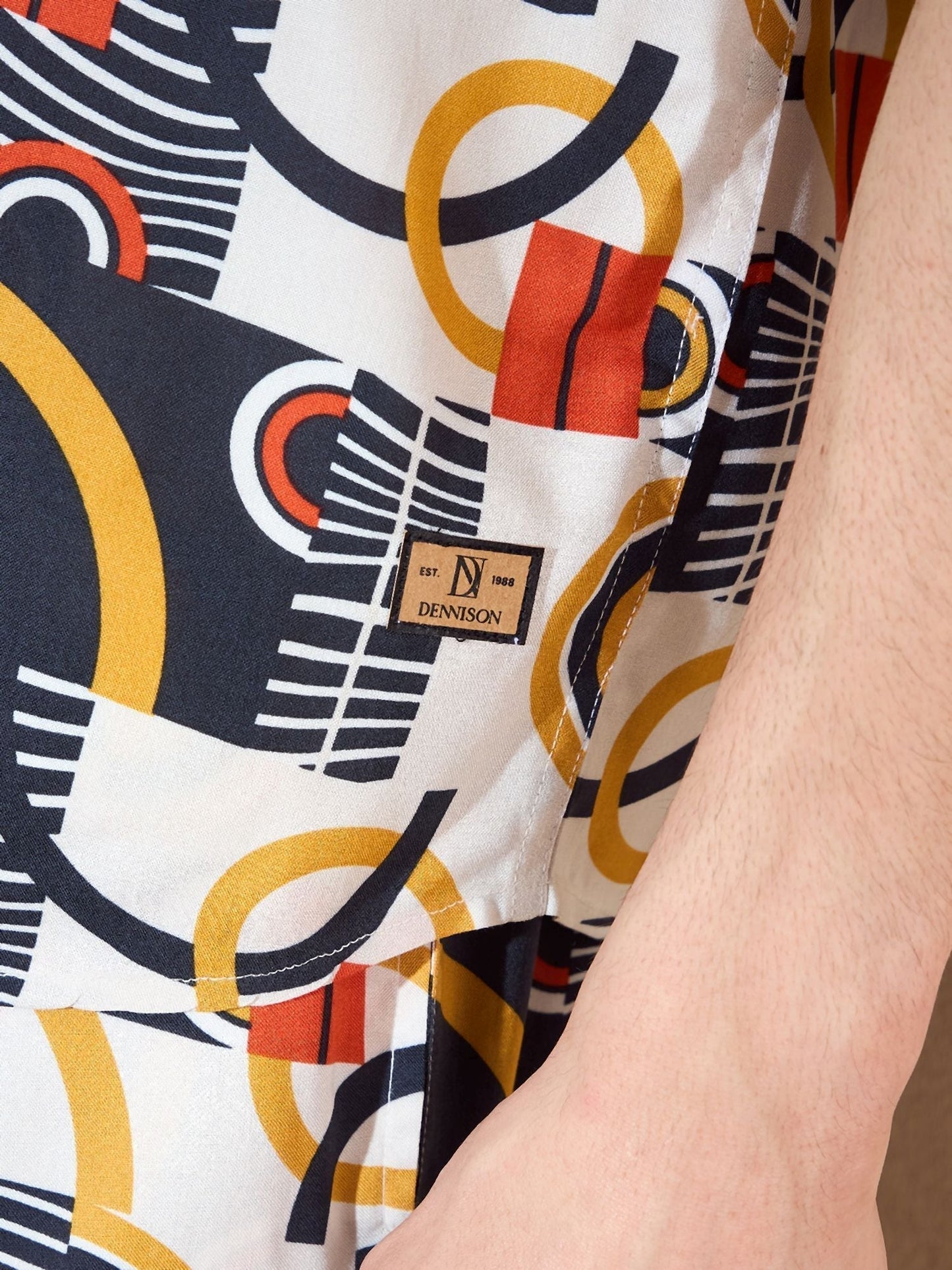 Men's Off White Comfort Fit Co-Ords