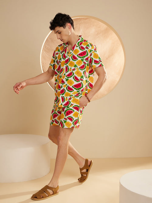 Men Comfort Fit Co-Ords