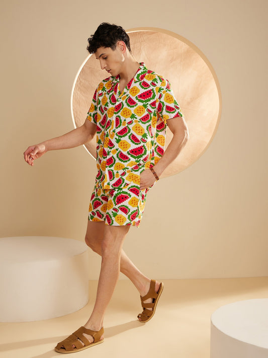 Men Comfort Fit Co-Ords