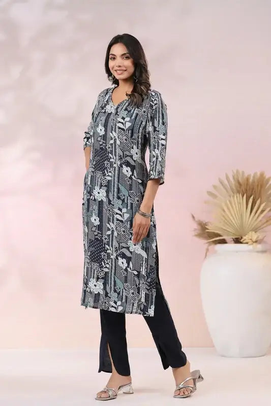 Ink Garden Russian Silk Co-ord Set