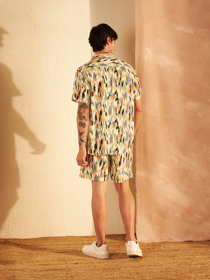 Abstract Printed Co-ord Set