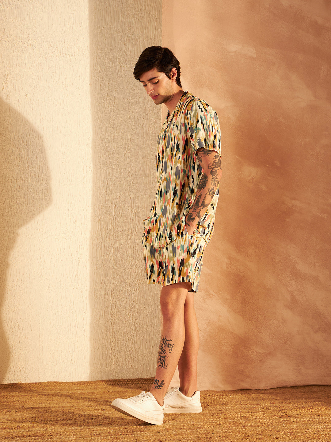 Abstract Printed Co-ord Set