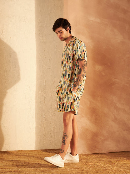 Abstract Printed Co-ord Set