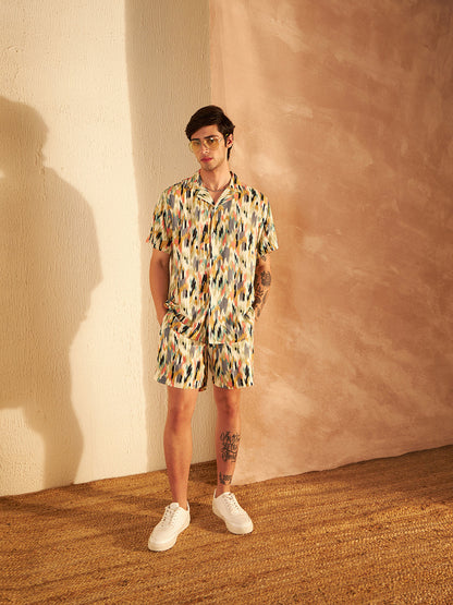 Abstract Printed Co-ord Set