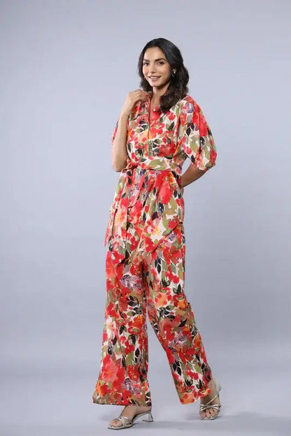 Mystic Garden Cotton Co-ord Set