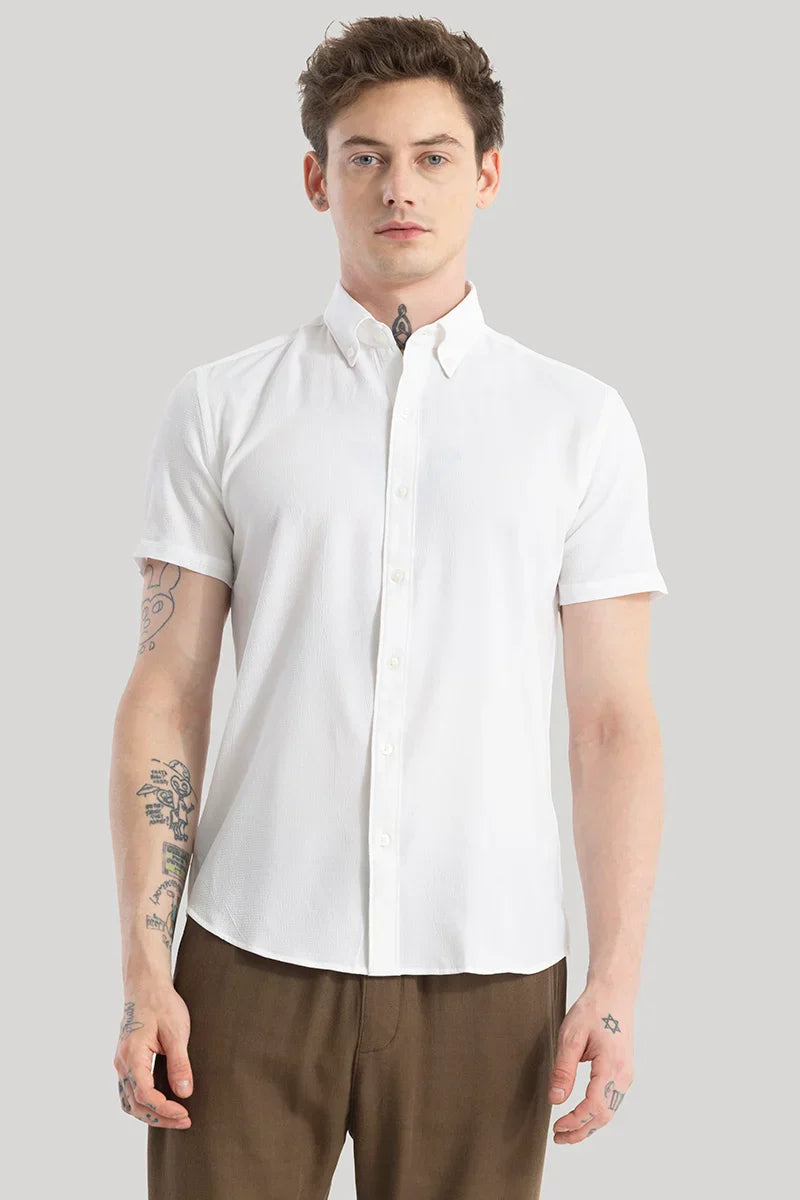 Torbjorn White Plain Shirts