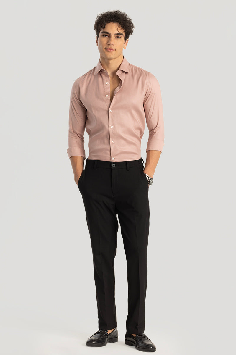 Pink Slim Fit Shirt