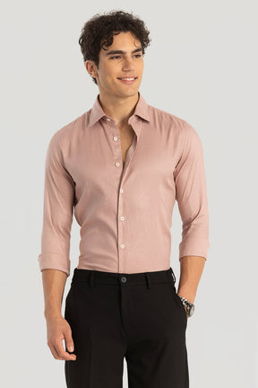 Pink Slim Fit Shirt