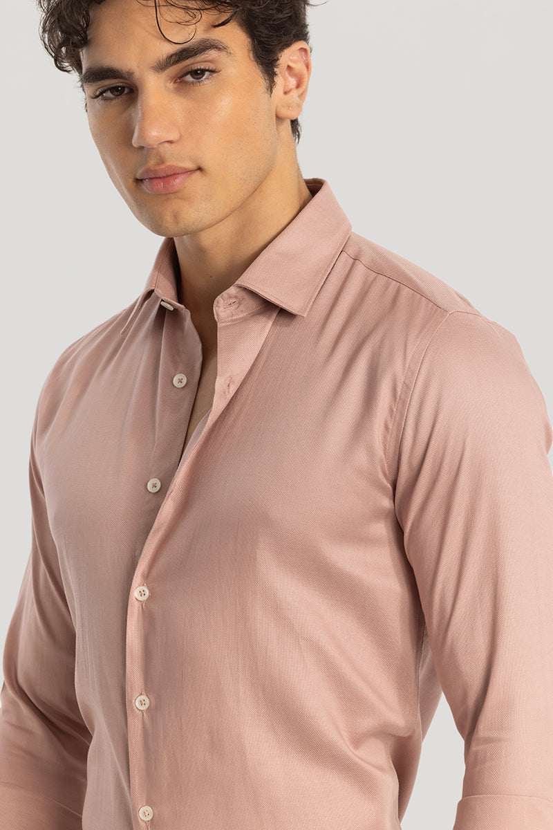 Pink Slim Fit Shirt