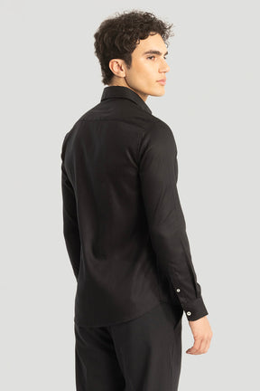 Black Slim Fit Shirt