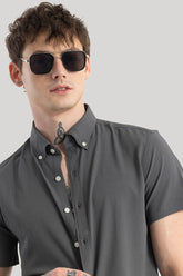 Torbjorn Charcoal Grey Plain Shirts