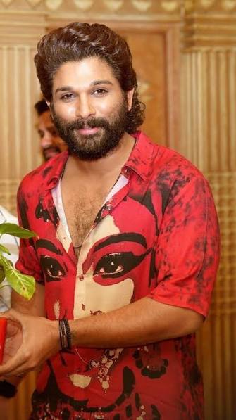 Allu Arjun - Spotted Fav Shirt