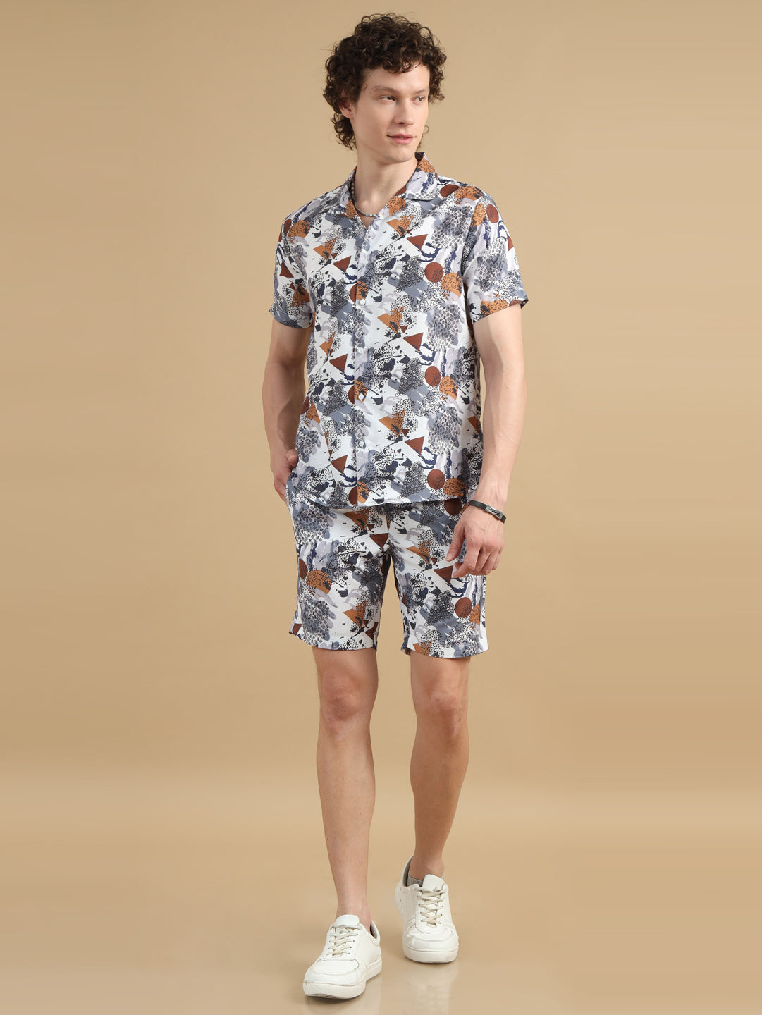 Classic Tropical White Co-Ords
