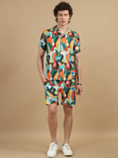 Abstract Green Co-Ords