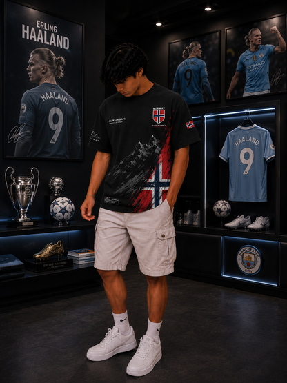 Haaland Norway Oversized Premium T-Shirt