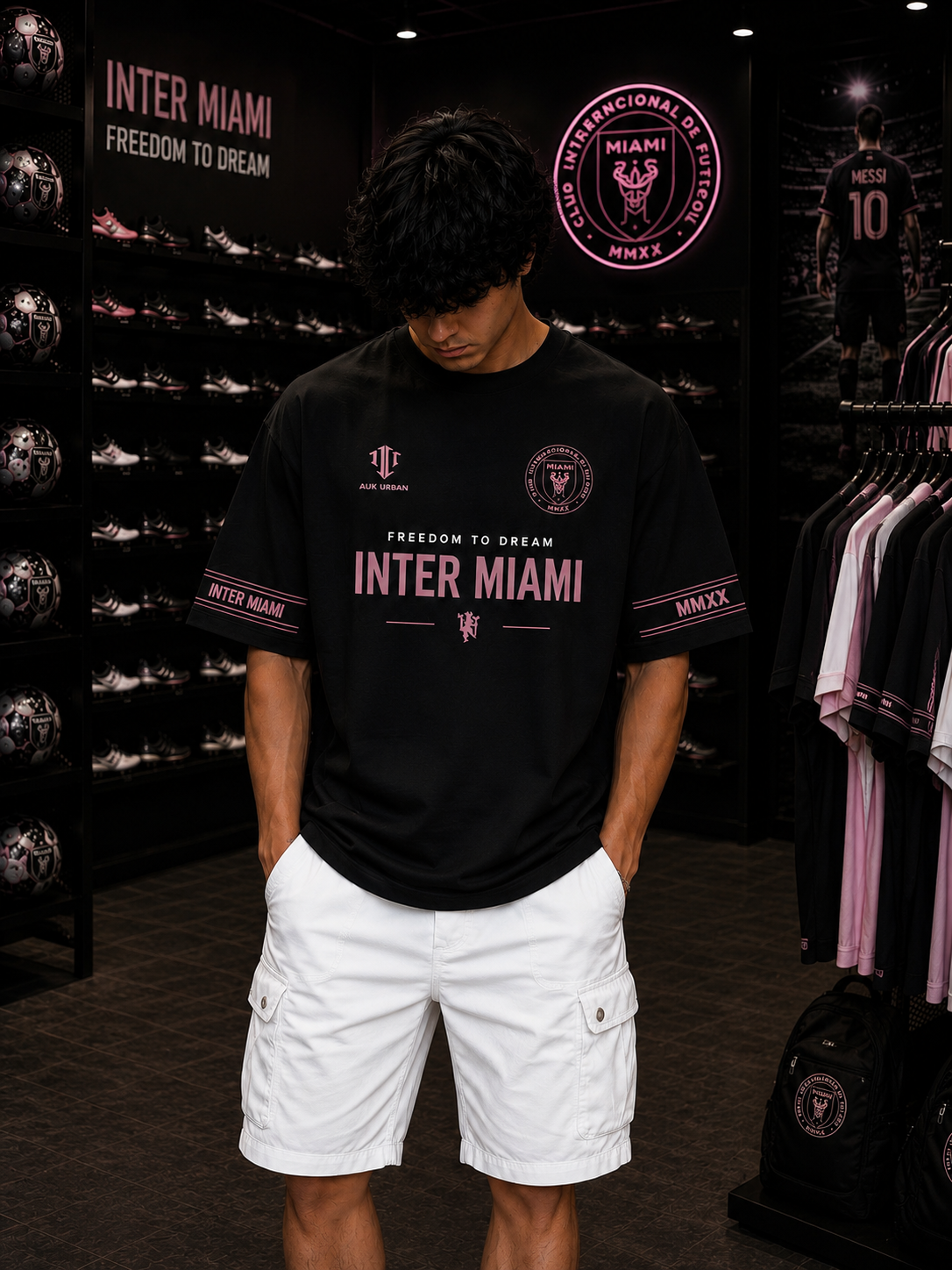 Inter Miami Freedom To Dream - Oversized T-Shirt