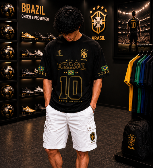 Brazil 10 - Oversized T-Shirt
