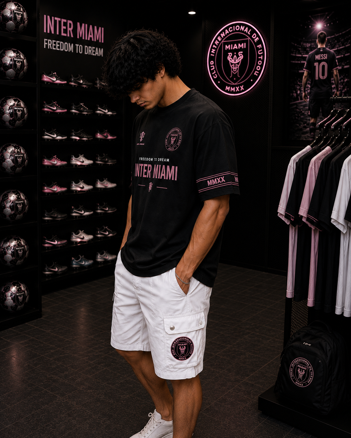 Inter Miami Freedom To Dream - Oversized T-Shirt