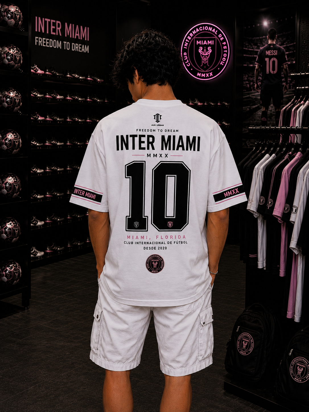 Inter Miami 10 - Oversized T-Shirt