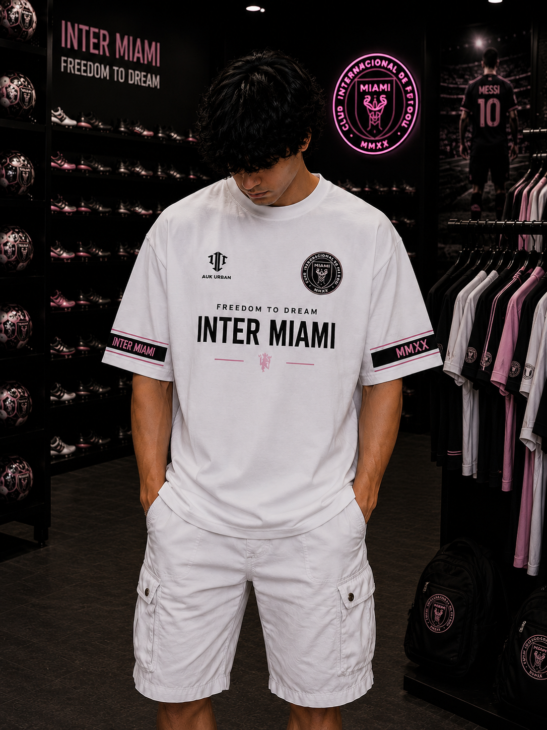 Inter Miami 10 - Oversized T-Shirt
