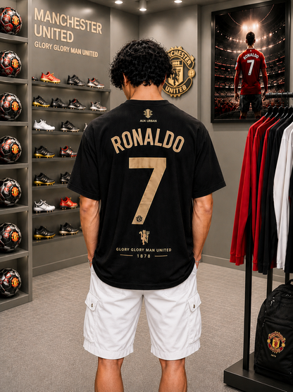 Ronaldo 7 Manchester United - Oversized T-Shirt