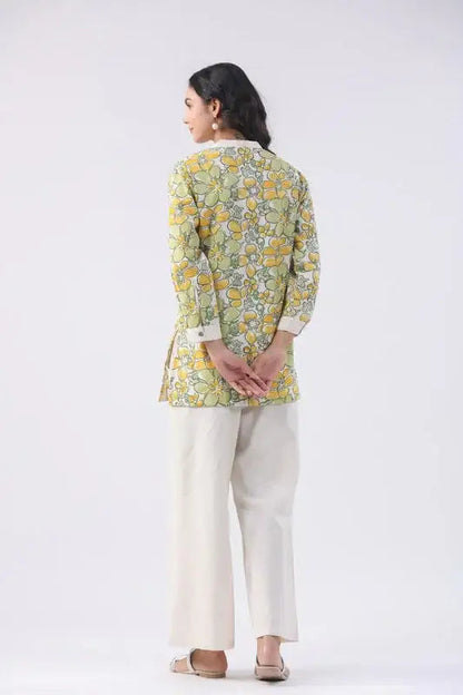 Lush Citrus Cotton Flex Co-ord Set