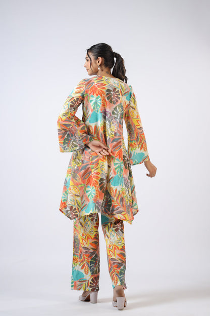 Lush Leaves Cotton Co-ord Set