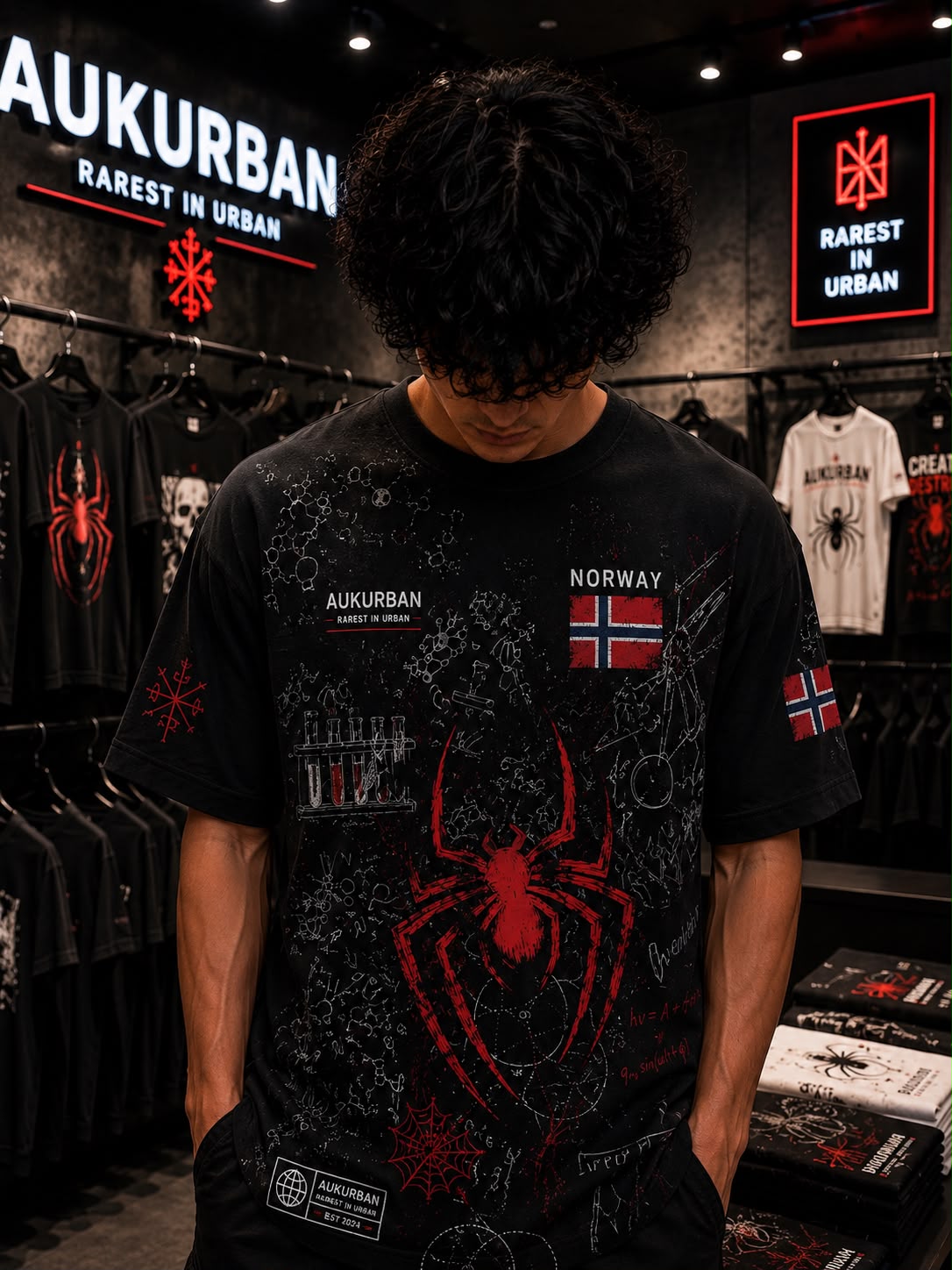 Haaland x Spider Oversized T-Shirt
