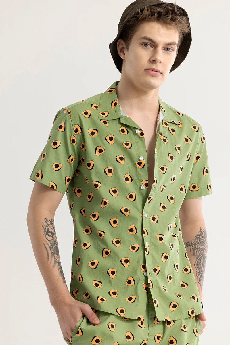 Avocadreams Green Printed Co-ords