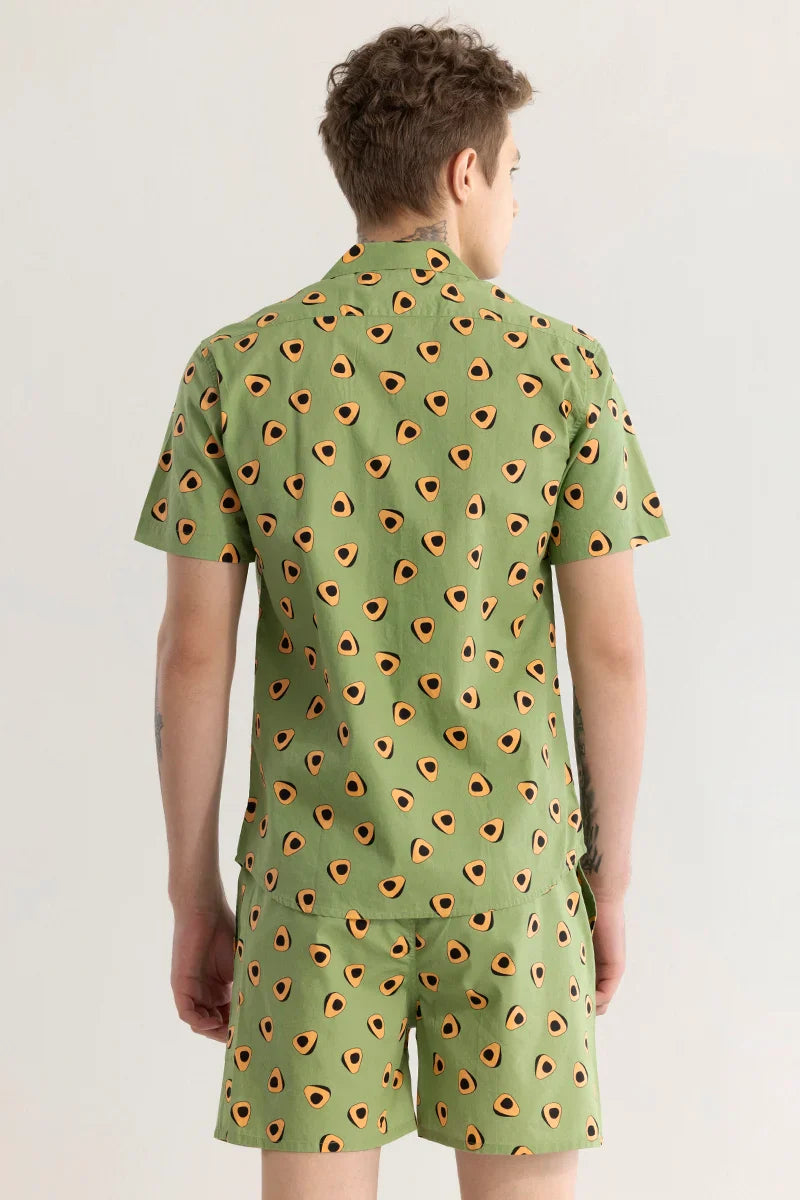 Avocadreams Green Printed Co-ords