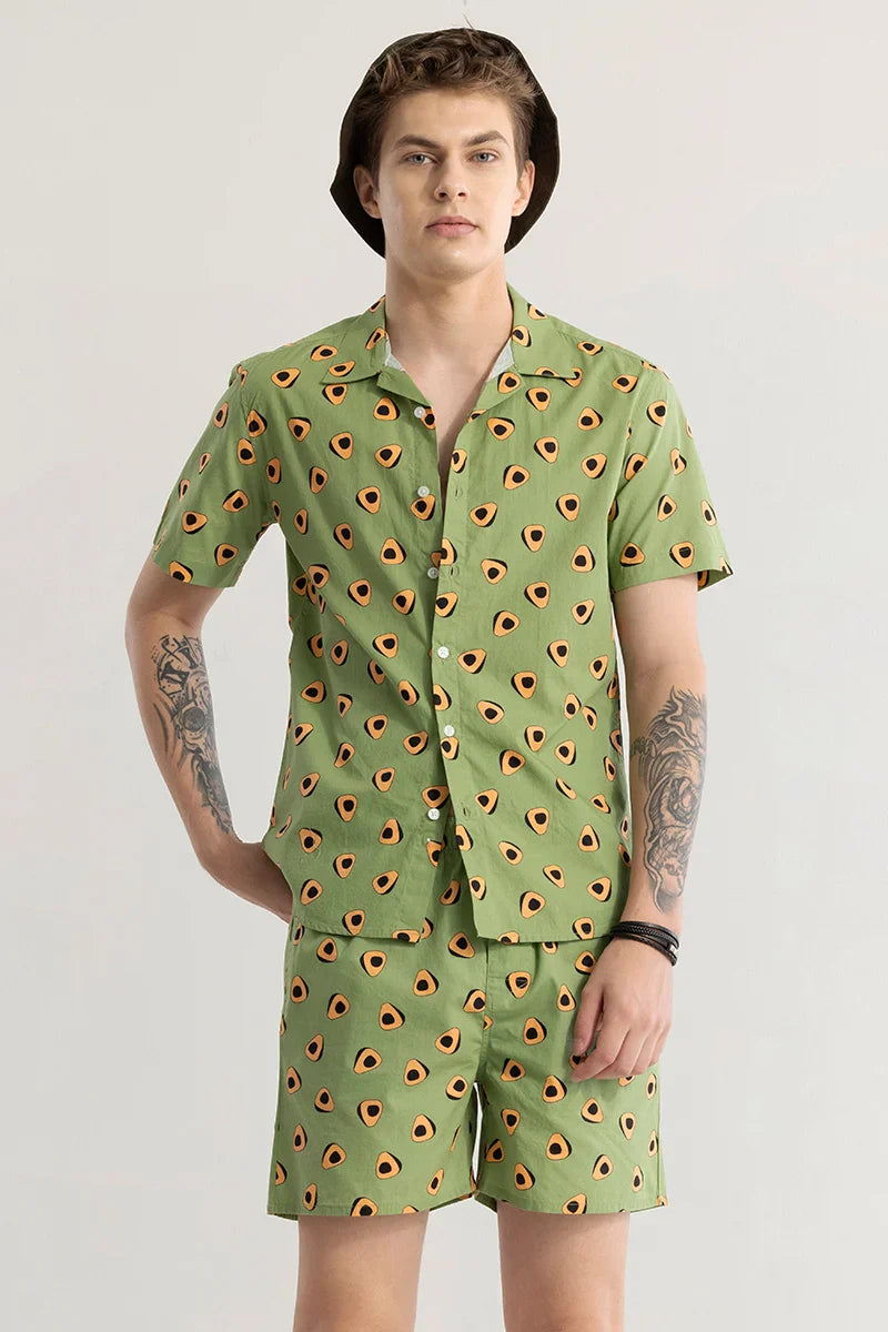 Avocadreams Green Printed Co-ords